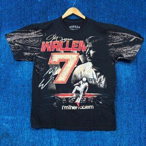 Morgan Wallen Im The Problem Country T-Shirt Size Large